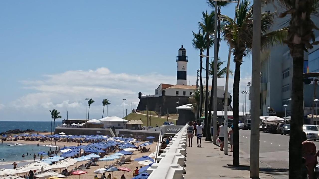 萨尔瓦多Flat O Point Do Carnaval Do Farol Da Barra公寓 外观 照片